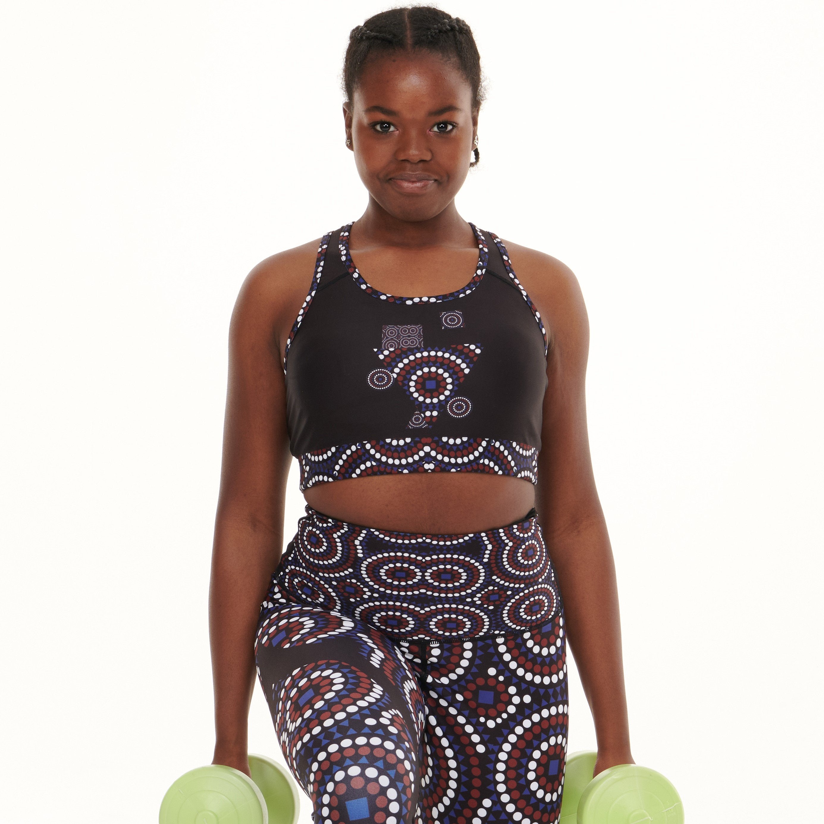 Signature On Black Butiful/Vibrant Sports Bra